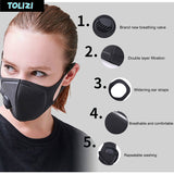 Breath Mask PM2.5 Anti-Virus, Influenza, Anti-Dust Anti Pollution N95 Level - Presidential Brand (R)