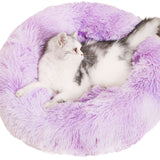 40-100cm Dog Bed Washable Pet Cat Bed Dog Round Breathable Lounger Sofa Cat Bed For Cat Dogs Super Soft Plush Pads Dogs Mat - Presidential Brand (R)