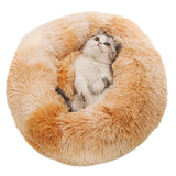 40-100cm Dog Bed Washable Pet Cat Bed Dog Round Breathable Lounger Sofa Cat Bed For Cat Dogs Super Soft Plush Pads Dogs Mat - Presidential Brand (R)