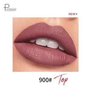 Pudaier Mini Capsule Lip Glaze Velvet Matte Smooth Moisturing Lip Gloss Waterproof Durable Non-stick Cup Liquid Lipstick TSLM1 - Presidential Brand (R)