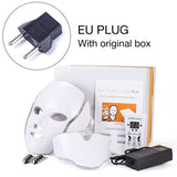 Foreverlily LED Light Photon Therapy Mask 7 Color Light Treatment Skin Rejuvenation Whitening Facial Beauty Daily Skin Care Mask - Presidential Brand (R)