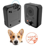 Outdoor Pet DOG Repeller Ultrasonic Bark Control Waterproof Rechargeable Anti-Barking  Dog Behavior Training Device For Pets
