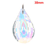 Colorful Suncatcher Art Glass Drops Chandelier Pendant Light Lamp Part Hanging Prisms Crystal DIY Pendant Parts 38/63/76mm - Presidential Brand (R)