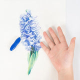 24/12pcs Clean Hands Children Peanut Crayons washable Safe And Non-toxic Water-soluble Paintbrush Painting Stick Kids Best Gift