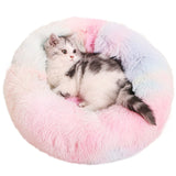40-100cm Dog Bed Washable Pet Cat Bed Dog Round Breathable Lounger Sofa Cat Bed For Cat Dogs Super Soft Plush Pads Dogs Mat - Presidential Brand (R)