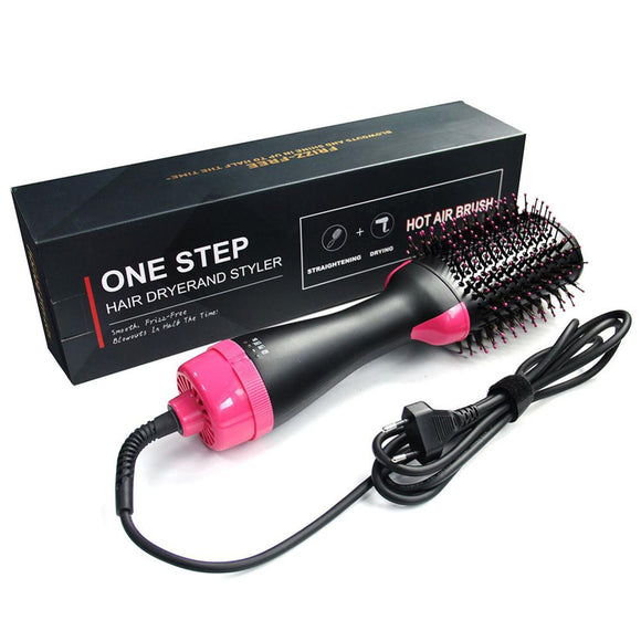 Hair Dryer One Step Volumizer Blower Professional 2-in-1 Hair Dryers Hot Brush Blow Drier Hairbrush Styling Tools - Presidential Brand (R)