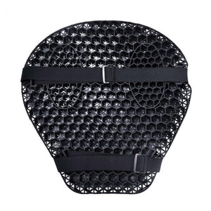 Gel Universal Honeycomb Motorcycle Cushion Shock Relief Massage Absorption Breathable Cushions Pad Accessories