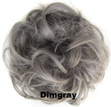 Synthetic Flexible Hair Buns Curly Scrunchy Ponytail - Presidential Brand (R)