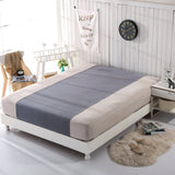 Earthing Flat sheet original half bed sheet Gray color Silver Antimicrobial Conductive Mat for Better Sleep Natural Wellness - Presidential Brand (R)