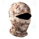 TACVASEN Tactical Camouflage Balaclava Full Face Mask Wargame Hunt Shoot Army Bike Military Helmet Liner Combat Airsoft Gears - Presidential Brand (R)