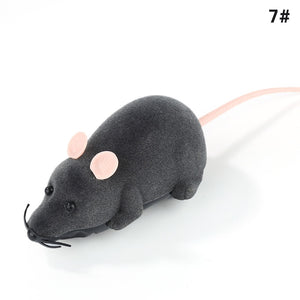 Mouse Toy 8 Colors Cat Toy Remote Control Wireless RC Simulation Electronic For Kitten Cat Novelty Toy - Presidential Brand (R)