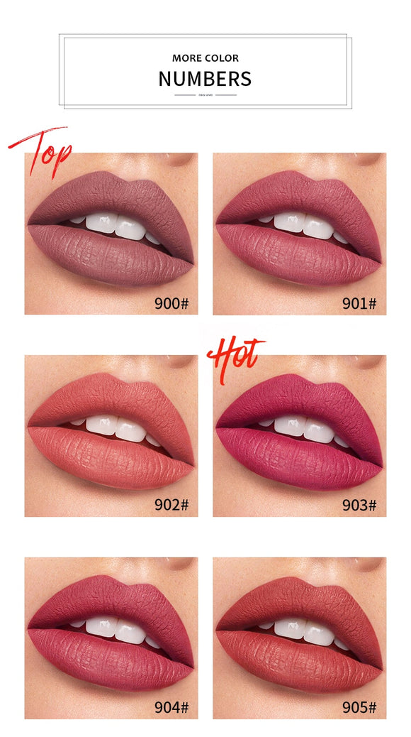 Pudaier Mini Capsule Lip Glaze Velvet Matte Smooth Moisturing Lip Gloss Waterproof Durable Non-stick Cup Liquid Lipstick TSLM1 - Presidential Brand (R)