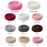 40-100cm Dog Bed Washable Pet Cat Bed Dog Round Breathable Lounger Sofa Cat Bed For Cat Dogs Super Soft Plush Pads Dogs Mat - Presidential Brand (R)