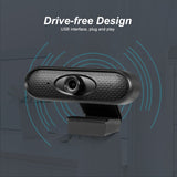USB Webcam HD 1080P Web Camera Manual Focus Computer Web Cam Built-in Microphone Plug And Play for PC Laptop Business Conference - Presidential Brand (R)