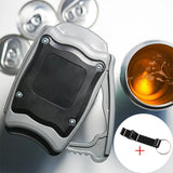 Go Swing Universal Topless Can Opener Easiest Safety Can Opener Manual bar Opener Bottle Opener Topless beer Opener Tool - Presidential Brand (R)