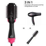 Hair Dryer One Step Volumizer Blower Professional 2-in-1 Hair Dryers Hot Brush Blow Drier Hairbrush Styling Tools - Presidential Brand (R)