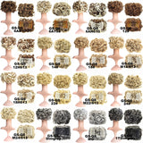 Synthetic Flexible Hair Buns Curly Scrunchy Ponytail - Presidential Brand (R)