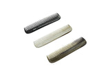 Anti-static Horn Wide Tooth Hair Comb - Presidential Brand (R)