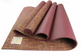Jute Premium ECO Fitness, pilates, Yoga Mat + Foot Massager - 5 cm - Presidential Brand (R)