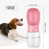 Pet Dog Water Bottle Portable Bottle for Small Medium Large Dog Leakage-proof Dogs Water Bottle Outdoor Water Bowl for Dogs - Presidential Brand (R)