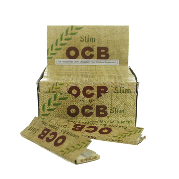 Rolling Papers OCB Organic Slin King Size 50 Pack