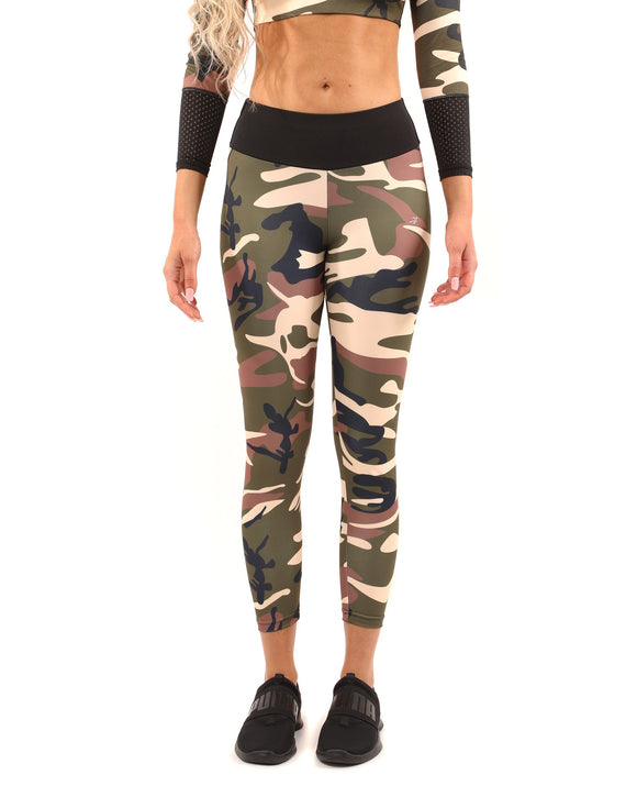 Virginia Leggings - Brown/Green - Presidential Brand (R)