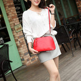Womens Two Way Zipper Shoulder Bag - Presidential Brand (R)