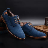 Mens Causal Suede Lace Up Shoes - Presidential Brand (R)