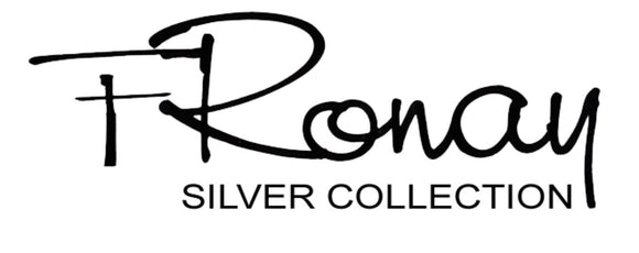 Fronay Co .925 Sterling Silver Crown Simulated Shell Pearl Omega Clip Earrings - Presidential Brand (R)