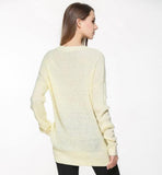 Womens Relaxed Fit Round Neck Sweater - Presidential Brand (R)