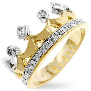 Two Tone Crown Ring - Presidential Brand (R)