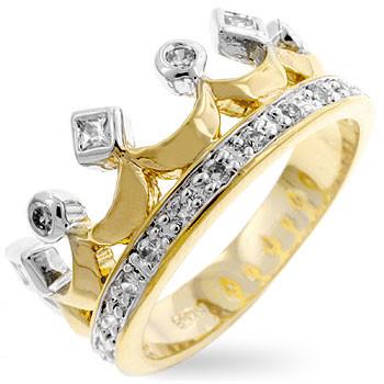 Two Tone Crown Ring - Presidential Brand (R)