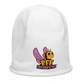 All-Over Print Beanie Bee Presidential Pink - Presidential Brand (R)