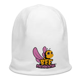 All-Over Print Beanie Bee Presidential Pink - Presidential Brand (R)