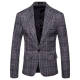 Mens Checkered Blazer - Presidential Brand (R)