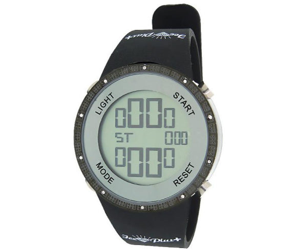 All Black Digital Diamond Watch Ice Plus - Presidential Brand (R)