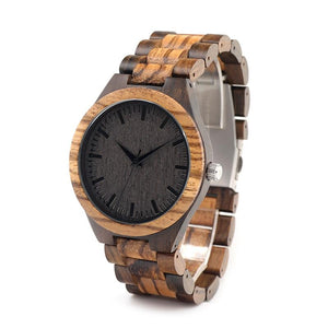 The "Allwood" - Wooden Watch - Presidential Brand (R)