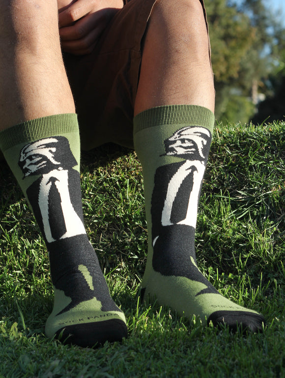 Evil Businessman Socks for Men from the Sock Panda - Presidential Brand (R)