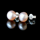 Essential 7mm Cultured Pearl Stud Earrings - Presidential Brand (R)