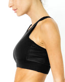 Ashton Sports Bra - Black - Presidential Brand (R)