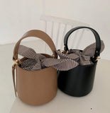 Bucket Bag with Striped Inner - Presidential Brand (R)
