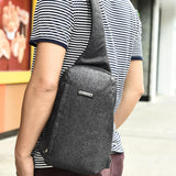 Mens Compact Side Crossbody Bag - Presidential Brand (R)