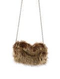 FAUX FUR HANDWARMER AND CLUTCH - Presidential Brand (R)