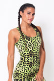 Green Cheetah Active Tank - Presidential Brand (R)