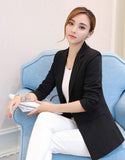 Womens One Button Slim Fit Blazer - Presidential Brand (R)
