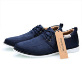 Mens Casual Canvas Loafers - Presidential Brand (R)