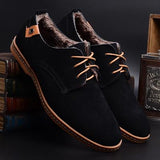 Mens Causal Suede Lace Up Shoes - Presidential Brand (R)