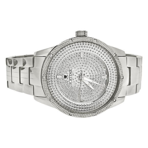Galaxy Diamond IceTime Watch .10 Carat Diamonds - Presidential Brand (R)