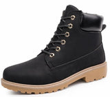 Mens Outdoor Boot Waterproof Army Style Faux Leather - Presidential Brand (R)