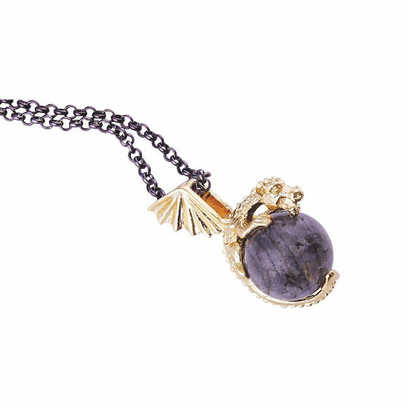 Labradorite Dragon Necklace - Presidential Brand (R)